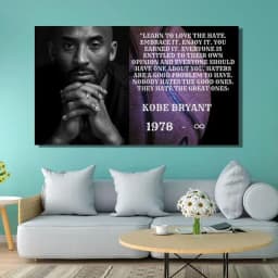 Basketball Legends Canvas Art Kobe LeBron More Framless Wall Decor for Living Room Sports Themed Home Decoration Ideal Gift