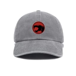 Printing Thunder Cats Washed Cotoon Baseball Cap Unisex Outdoor Adjustable Casual Retro Soft Top Dad Cap