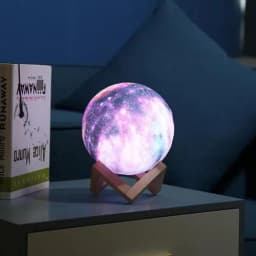 Customizable Galaxy Moon Lamp LED Night Light