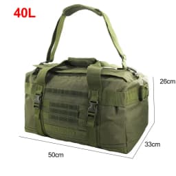 106L 40L Luggage Duffel Bag Camping Backpack Tactical Large Bag Men's Hiking Mountaineering Trip Utility Gym Weekend Travel Bag