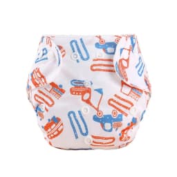 Baby Diapers Washable Reusable Nappies Grid Eco Friendly Cotton Baby Cloth Training Pant Cloth Diaper Adjustable Baby Fraldas