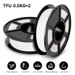 JAYO PLA/PETG/SILK/TPU/ABS 3D Printer Filament 1.75mm 2 Rolls 3D Printing Materials for 3D Printer Free Shippment