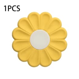 1pcs Daisy Silicone Trivets Mats - Heat Resistant, Non-Slip Kitchen Pads for Pots, Pans & Dishes - Perfect Christmas & Halloween