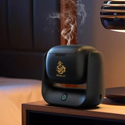 Electronic Incense Burner New Style Rotatable Aroma Machine High Quality Arabian Censer USB Rechargeable Gift Set