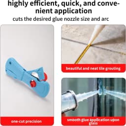 Glue Tube Tip Cutter - Manual Cartridge Tip Cutting Tool, Caulking Tube Cutter Cartridge Tip Cutter Pocket Sealant Cutting Tool
