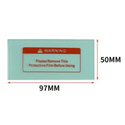 5pcs/set Protective Film For Welding Helmet Anti-Spatter Lens Protective Replacement Parts Welding Accessories