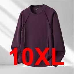 Spring Autumn Sweatshirts Men 10XL Plus Size Sweatshirt Fashion Casual Solid Color Sweatshirt Pullover Male