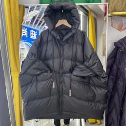 Janveny 90% White Duck Down Jacket Women Winter Long Puffer Coat Hooded Thicken Female Warm Loose Korean Warm Feather Parkas