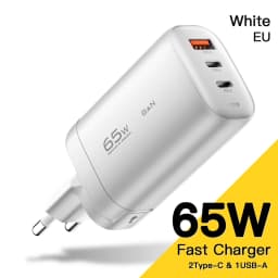 Essager USB Type C Charger 65W GaN QC3.0 PD3.0 For iphone 14 13 12 Pro Max Xiaomi Mobile Cell Phones Fast Charge Charger EU Plug