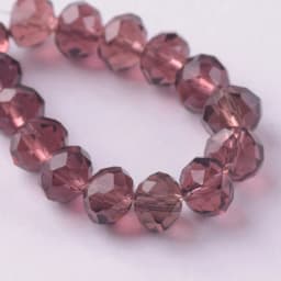Solid Color 3x2mm 4x3mm 6x4mm 8x6mm 10x7mm 12x8mm Rondelle Faceted Czech Crystal Glass Loose Spacer Beads for Jewelry Making DIY