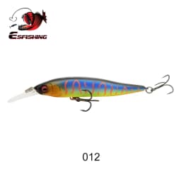 ESFISHING Wobble Hard Lure NAHAN 75mm 7.1g 0-2.4 Dive Fishing Baits Flow Floating Minnow Isca Artificial