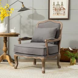 European and American solid wood retro sofa chair single leisure coffee shop to negotiate tiger chair bed and breakfast