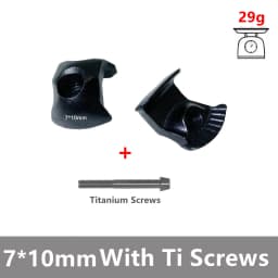Carbon Seatpost Clamp Oval 7*9 mm Carbon Saddle Rail Parts Seatpost Clamp Suitable For Carbon Road Bike Use