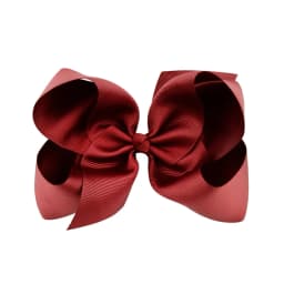 BABY BOWS 1Pcs 6inch Solid Colors Grosgrain Ribbon Hair Clips for Girls Large Hairpins Boutique Barrettes Kids Hair Accessories