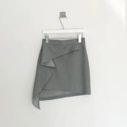 Spring High Waist Bodycon Skirt Versatile Slimming Hong Kong Style A-Line Skirt Women's Fashion Anti-Light Walking Skirt
