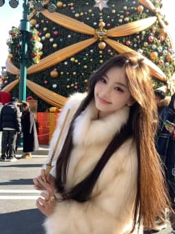 2025 New Fur Coat Women's Winter Stand Collar Gradient Thickened Warm Environmentally Friendly Plush Versatile Short Style