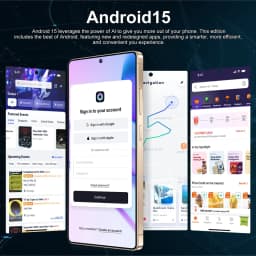 K-Touch Mobile Phones C26 Ultra Smartphone Android 15 Cell Phone 7.3 Inch 16+48MP 22GB+2TB 7800mAh 5G Dual SIM Face Unlocked Cellphones For Men Women Gifts