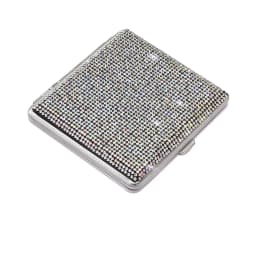 Luxury Sparkling Cigarette Case Slim Style Rhinestone Case Smoking Accessories