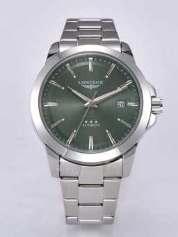Men Automatic Watch Business Date Mechanical Watches Waterproof Stainless Steel Luminous Minimalist Gift for You