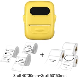Marklife P50 Thermal Label Printer Mini Bluetooth Self-Adhesive Sticker Printer for School Office Kitchen To Tag Price Machine