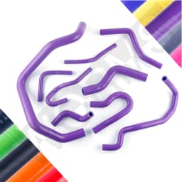 For 1992-2000 Honda Civic SOHC D15 D16 EG EK 1.6L Silicone Radiator Coolant Hose Kit 1993 1994 1995 1996 1997 1998 1999