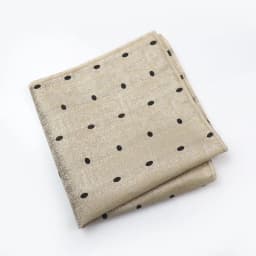 New White Color Pocket Square For Men Polyester Woven Horse Handkerchief 24cm Khaki Paisley Hanky Wedding Party Tuxedo Accessory