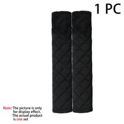 Comfortable and Adjustable Seat Belt Covers in Soft Velvet Fabric - Perfect for Car, Truck, SUV, Backpacks