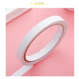 12m Double Sided Adhesive Tape 8/10/12mm cinta doble cara adhesiva White Super Strong Self-adhesive Tape DIY Crafts Stationery