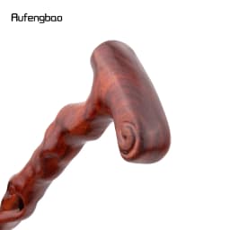 Red Tree Vine Wooden Single Joint Fashion Walking Stick Decorative Cospaly Cane Halloween Mace Crutch Wand Crosier 93cm