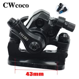 Electric scooter Mechanical Disc Brake Front & Rear Disc Rotor Brake 1 Pair right side universal for 8/10 inch electric scooter