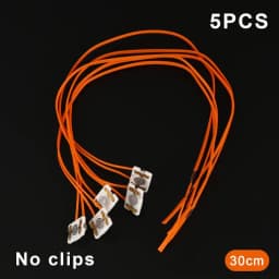 5Pcs 3.7V-7.4V Safety Balloon Copper Wire Ignite Cable Wire For Balloon Decorations Wedding Party Equipment 10/30/50cm