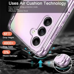 Case with Glass for Samsung A56 A36 A15 A55 A54 A14 A34 A35 A52 Silicone Cover for Samsung Galaxy A55 shockproof Case