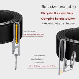 Titanium Alloy Keychain Multifunctional Unboxing Device Quick Release Bottle Opener With Lock To Prevent Accidental Opening