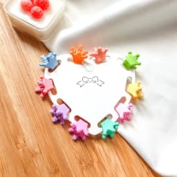 10PCS Cute Star Butterfly Small Hair Claw Crab Hair Clips Girls Childs Mini Cartoon Hair Clamps Baby Headwear Accessories Sets