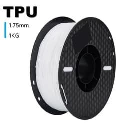 KINGROON 3D Printer Filament TPU 1KG 1.75mm Soft Flexible 3D Printing Material High Resilience TPU Plastic Net Weight 1kg/roll
