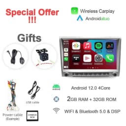 7862 720P Auto Android 13 12G+256G Car Radio GPS Player 4GB Carplay Navigation Autoradio For Porsche Cayman 911 987 Boxster 997
