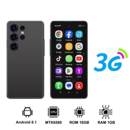 SERVO S25 Ultra Mini Smartphone 2 SIM 3G WCDMA Android OS 16GB ROM Play Store Wi-Fi Hotspot 4.0" Small Smart Phones With Stylus