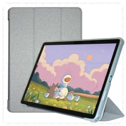 Smart Funda For Teclast P50S P50 S 2024 11" Tablet PC Slim Tri-Folding Stand Flip Book Cover Case with Soft TPU Back Shell
