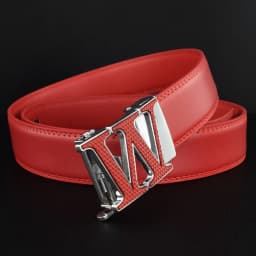 High Quality 2025 Hot W Letter Luxury Men White Designer Fashion Belt Wide Casual Business Classic Waist Strap Ceinture Homme