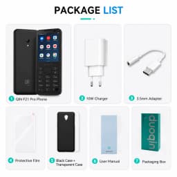 QIN F21 Pro Global Version Mini Smartphone Android11 Google 2.8 Inch Touch Screen 4G WiFi Bluetooth Physical Keypad Mobile Phone