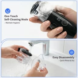 Mesh Nebulizer Portable Inhaler Machine Smart Timer Silent Atomizer for Kids Adult Rechargeable Home Medical Respiratory Care