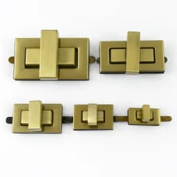 2Pcs Deepeel Metal Lock Buckle Bag Turn Twist Locks Clasp Handbag Purse Decoration Closure Buckles Bags Latch DIY Accessories