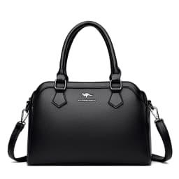 Multi-pocket Handbag Purses Genuine Cowhide Leather Shoulder Bag Luxury Designer Crossbody Messenger Sac Elegant Tote for Women