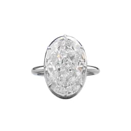 Wong Rain Luxury 925 Sterling Silver Oval Cut 10 * 15 MM Lab Sapphire High Carbon Diamonds Ring Wedding Engagement Fine Jewelry