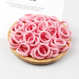 20-100Pcs Hairband Mixed Color Small Elastic Rubber Bands Hair Accessories For Woman Girls Kids Ponytail Holder Scrunchies Gifts