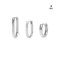 CRMYA Gold Silver Filled Hoop Earring CZ Zircon Heart Higgle Stud Earrings For Women Jewelry Earings Wholesale Aretes De Mujer