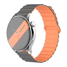 20mm 22mm Magnetic Loop For Samsung Galaxy watch 5 pro 7 6 4 Classic 42mm 46mm Silicone link bracelet huawei GT 2-2e-3-4 strap