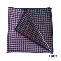 Pocket Square Silk Jacquard Woven Red Orange Handkerchief Fashion Men Suit Pocket Hanly Wedding Business Party Suit Set Handker