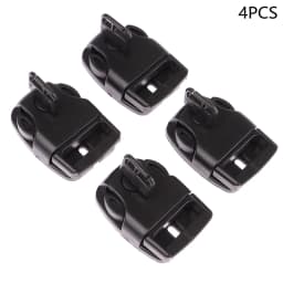 4PCS Spa Hot Tub Cover Broken Latch Repair Kit Clip Lock Plastic 26mm For 1inch Wide Straps With Key And Hardware