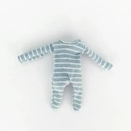 Cute OB11 Clothes Pajamas Striped Jumpsuits Sleep Clothes For 1/12BJD Dolls Accessories Body Molly Dressup Skirt Gift For Girls